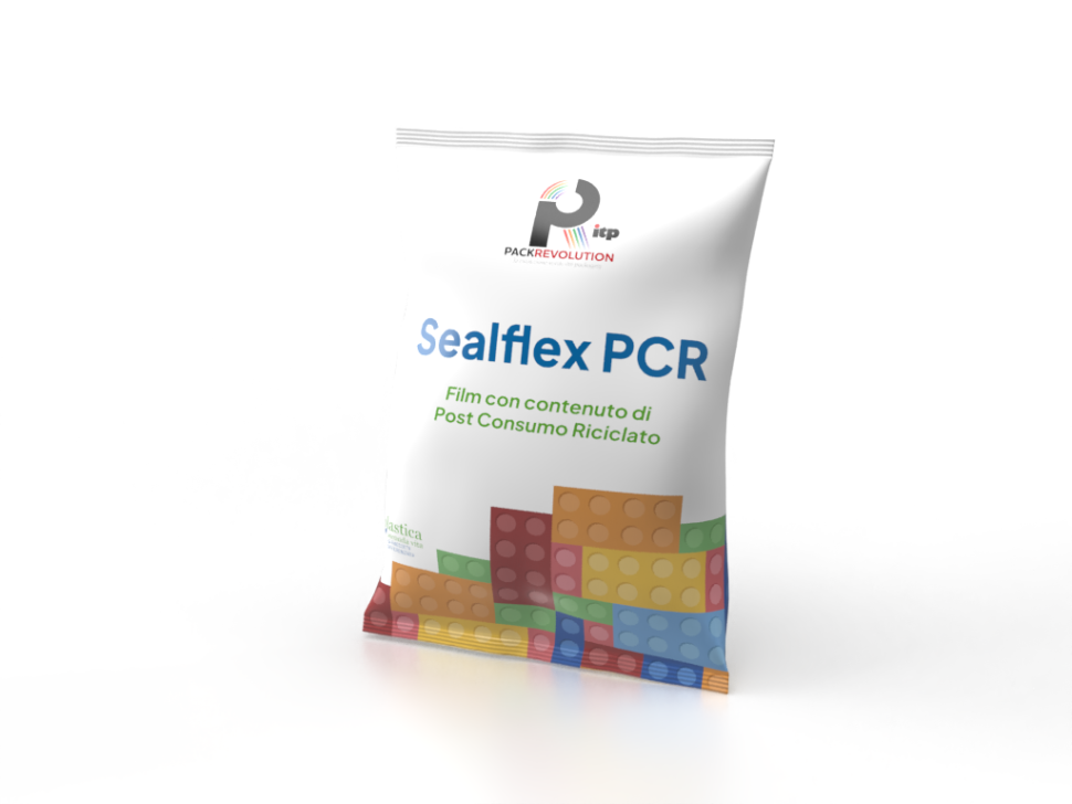 Digitally printed flexible packaging made from post-consumer recycled material is ideal for non-food sectors